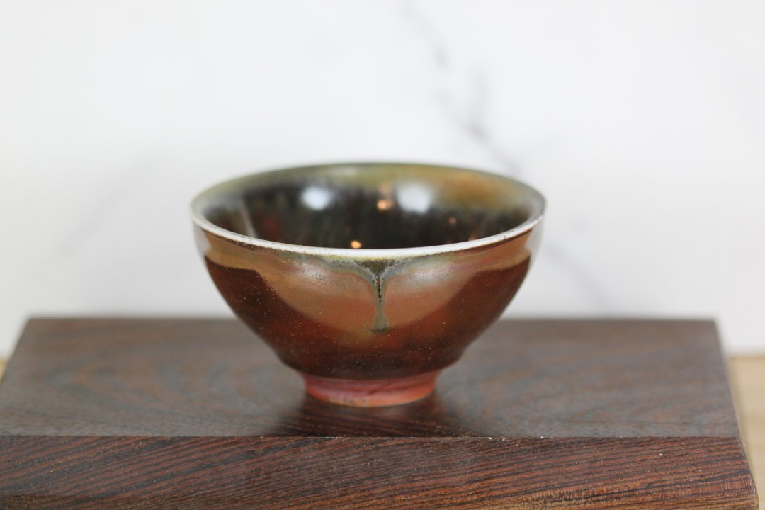 【沐春生活】120ml 天目釉 柴烧茶杯 茶碗 莺歌名家叶敏祥作品 - 茶具/茶杯 - 瓷 