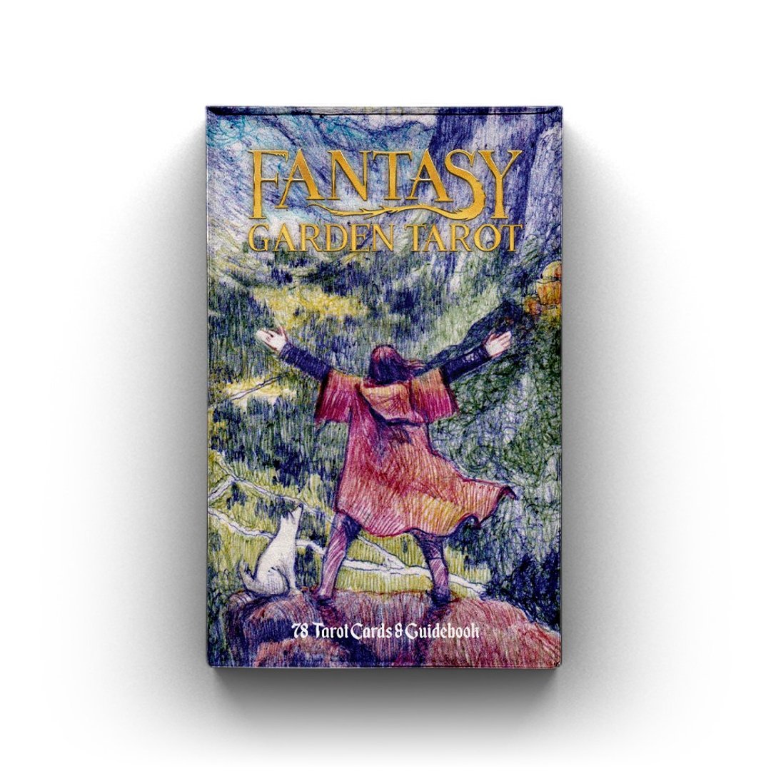 Fantasy Garden Tarot, 78 cards Tarot deck - 桌游/玩具 - 纸 