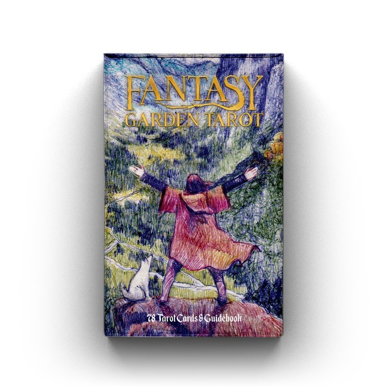 Fantasy Garden Tarot, 78 cards Tarot deck - 桌游/玩具 - 纸 