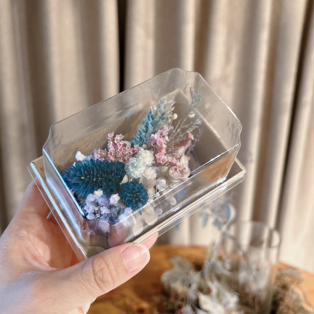 手腕花透明盒 (仅限订制手腕花之客人加购) - 胸花/手腕花 - 塑料 透明