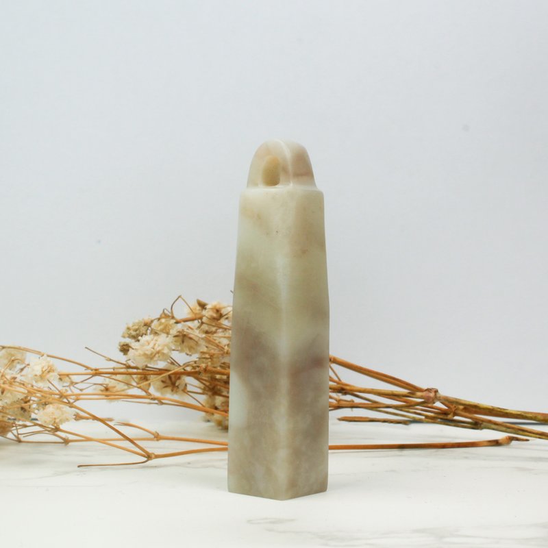 客制化手工印章-|老挝石钮 1.3x1.3 CM|手工篆刻印章 - 印章/印台 - 石头 