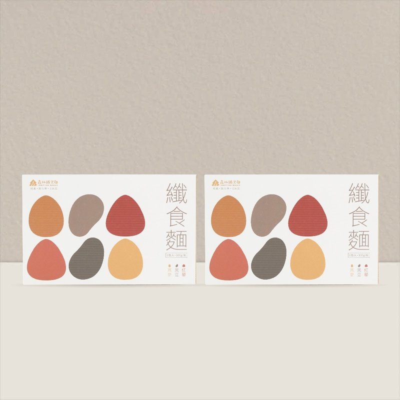 【森林面食/包邮组合】轻纤饮食-森林纤食面 2盒入 自选12入酱包 - 面/面线/米粉 - 新鲜食材 多色