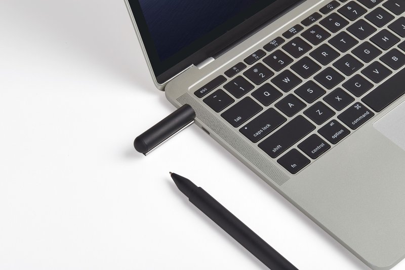 LEXON C-PEN 带 USB-C 闪存的黑色墨水圆珠笔 - U盘 - 其他材质 