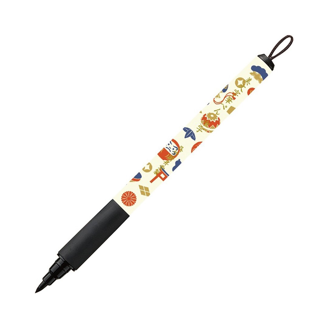 【Kuretake 日本吴竹】和纸美文字IV 中字硬笔 缘起物 - 其他书写用品 - 塑料 多色