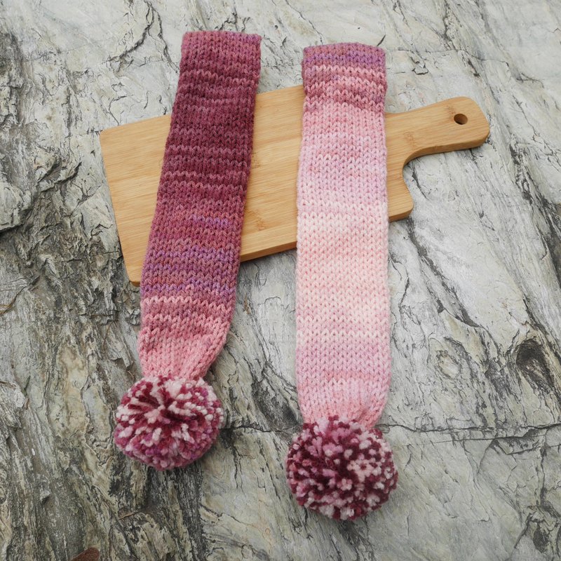 宠物毛球围巾 脖围 (魔幻紫芋) - 衣/帽 - 纸 紫色