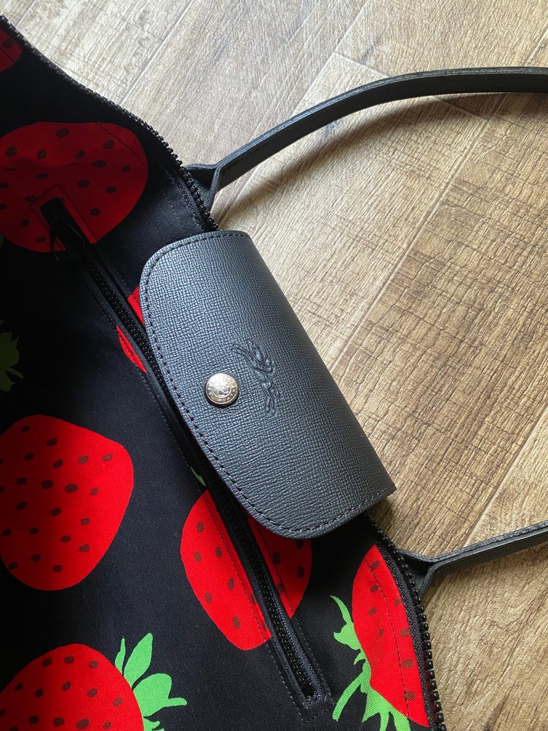 手工内袋订制 Longchamp 托特包 袋中袋 量身制作 - 手提包/手提袋 - 棉．麻 