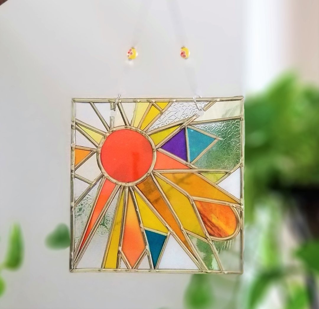 Square Ornament 　Ryukyu Sunshine - 其他 - 塑料 橘色
