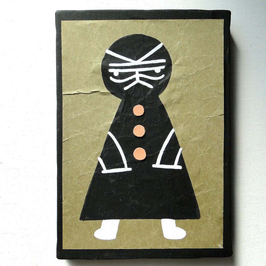 Damage Series Original Canvas No17 - 海报/装饰画/版画 - 纸 绿色