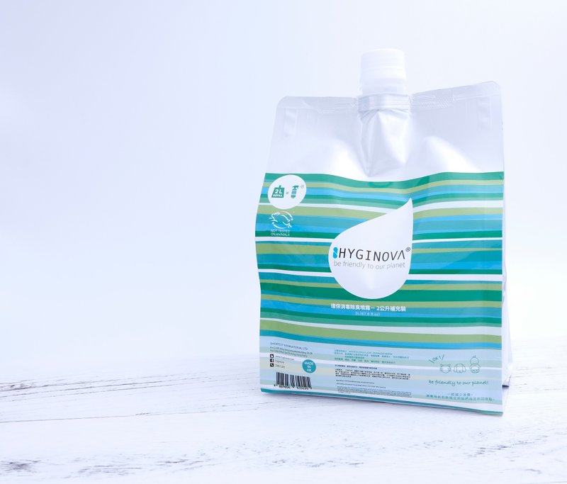 【两公升补充装优惠套装】HYGINOVA 环保消毒除臭喷雾 - 清洁/美容 - 其他材质 多色