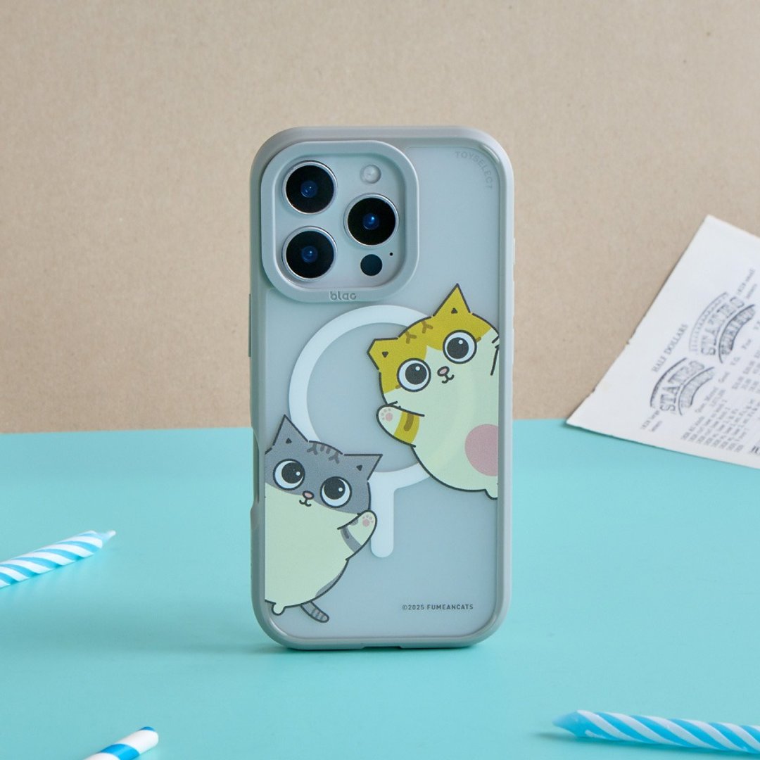 黄阿玛探头招呼极光雾透MagSafe iPhone手机壳 - 手机壳/手机套 - 塑料 多色