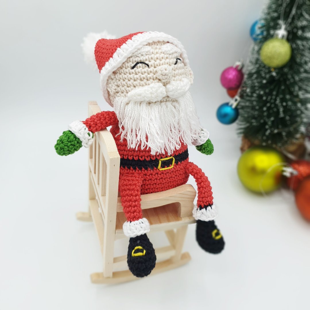 The little cool Santa Claus | Amigurumi Christmas Crochet PATTERN PDF - 手工艺教程/工具书 - 其他材质 