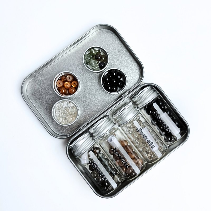 【Jewels Labs 四入水晶手链DIY套组】DIY小物 /员工礼物 / 送礼 - 手链/手环 - 水晶 