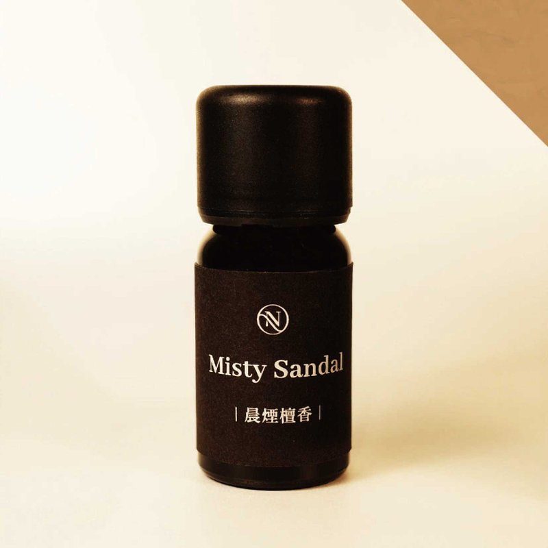 NUDITY 香氛精油 - 晨烟檀香 Misty Sandal - 香薰/精油/线香 - 玻璃 黑色