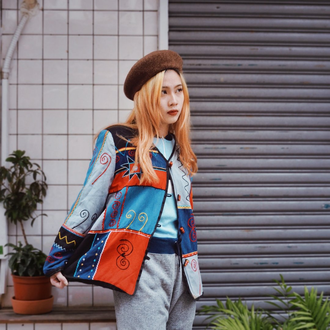 Vintage India Patchwork Jacket 印度刺绣拼接外套 - 女装休闲/机能外套 - 其他材质 多色
