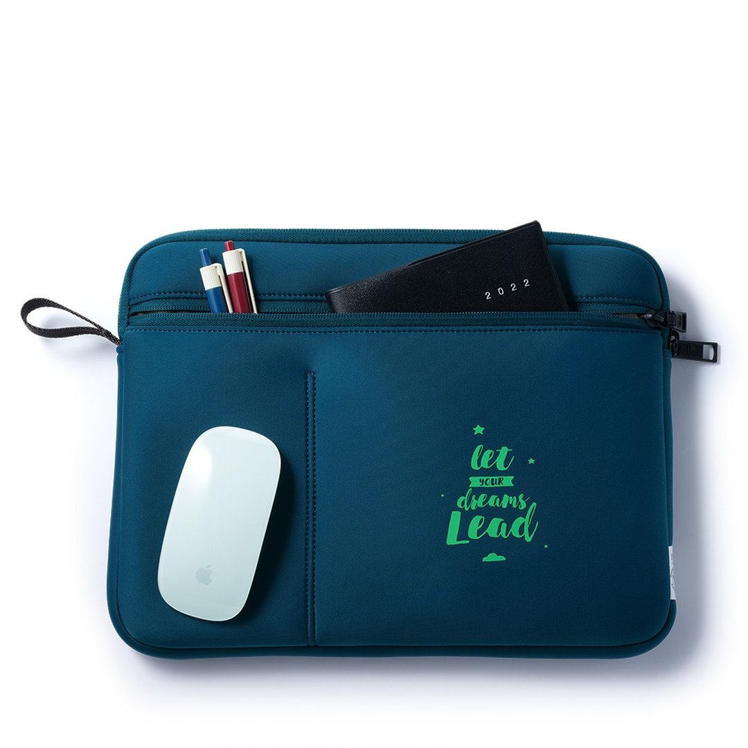 LUCIEN MacBook Air 13/Pro 14 防撞防泼水笔电包-蓝 - 电脑包 - 其他材质 蓝色
