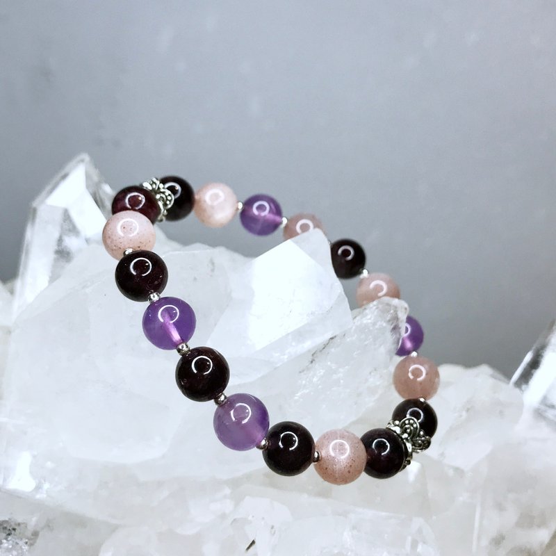 智慧而温柔的爱 - 手链/手环 - 水晶 多色