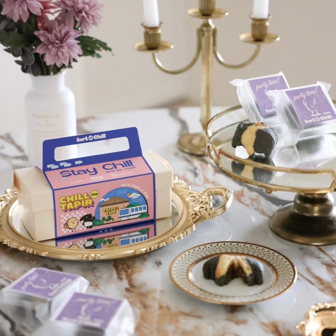 【台北市立动物园X有点秋】造型马来貘凤梨酥礼盒 - 蛋糕/甜点 - 新鲜食材 