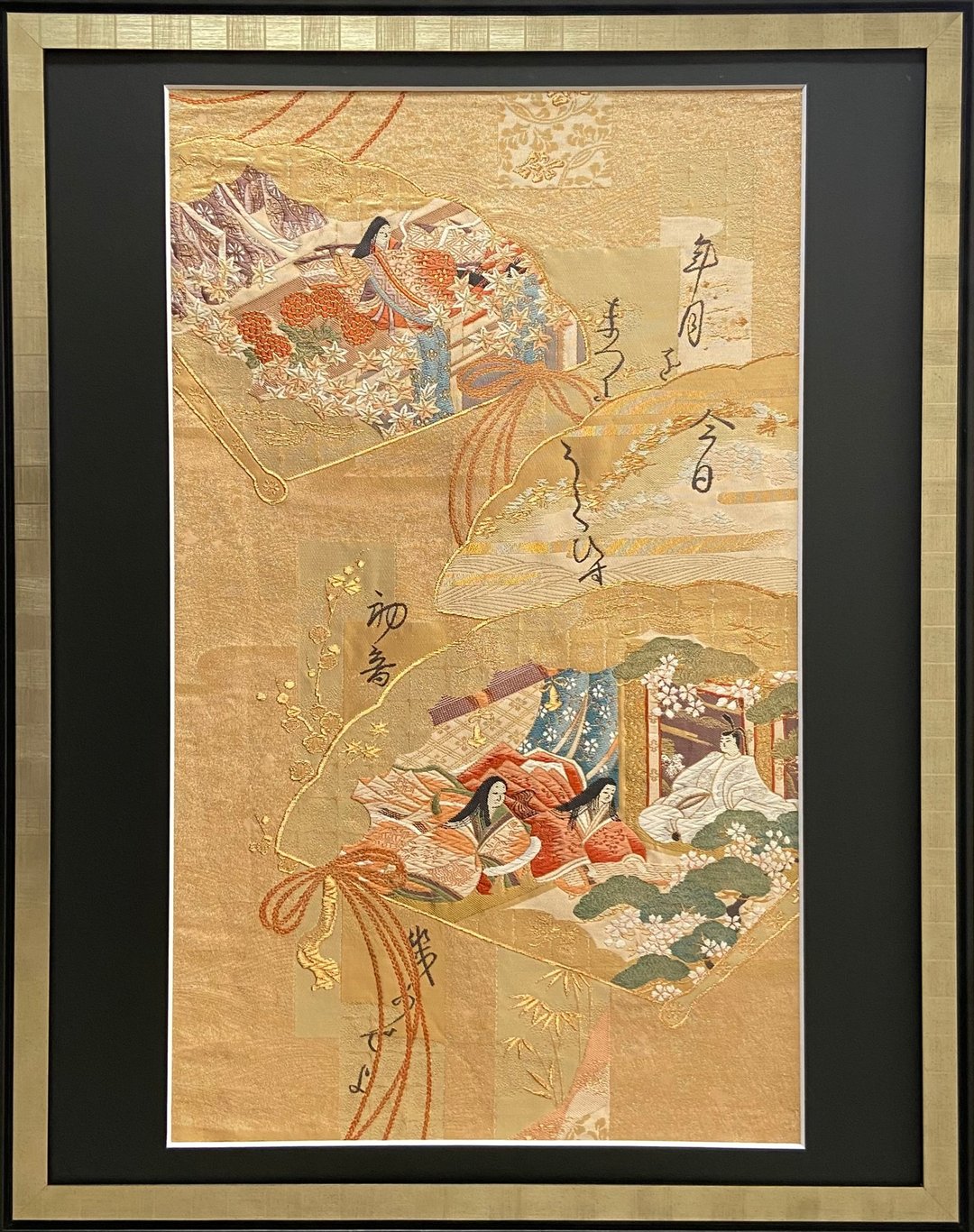 Tale of Genji Waka - 墙贴/壁贴 - 丝．绢 