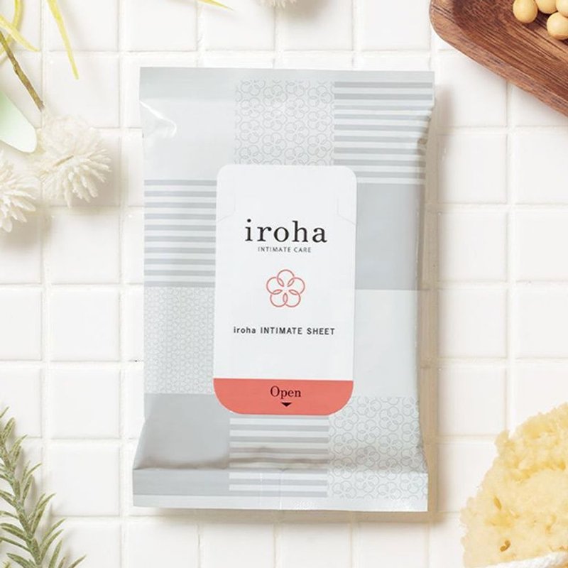 日本iroha私密护肤湿巾 私密处清洁保养 情人节礼物 - 情趣用品 - 其他材质 透明