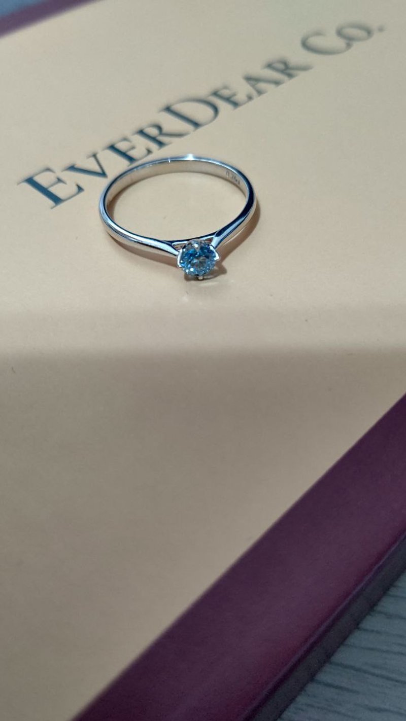 EverDear R2105戒指 定制化礼物 求婚戒指 女友戒指 情侣戒指 - 戒指 - 其他金属 多色