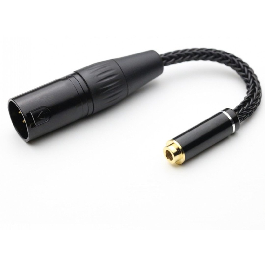 XLR 4芯卡侬平衡公头转4.4【川木】全新现货【M10】平衡母头 - 数码小物 - 其他材质 