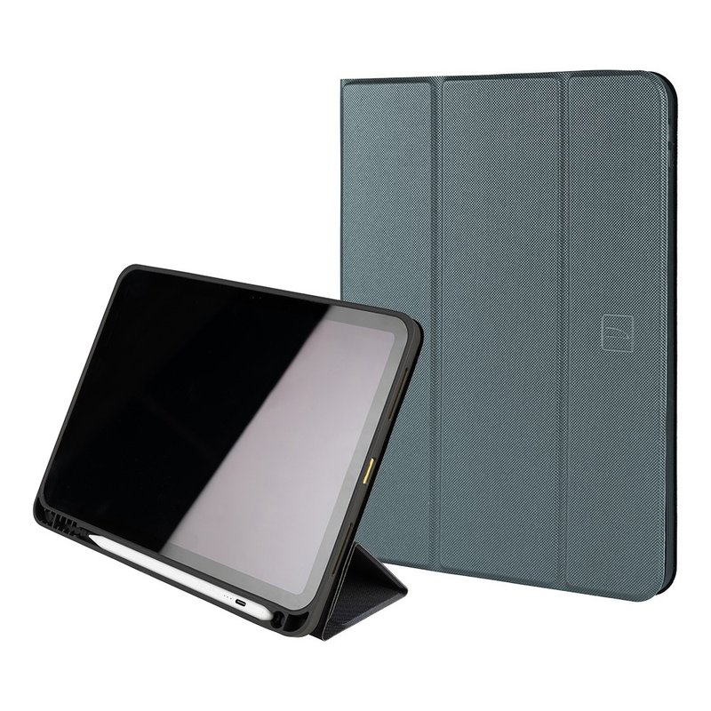 TUCANO Up Plus iPad (第10代) 10.9寸 专用高质感保护壳 - 深灰 - 平板/电脑保护壳 - 其他材质 