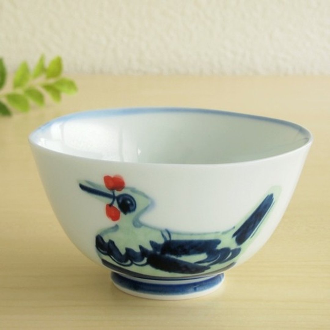 旧陶器叶渊饭碗 - 碗 - 陶 