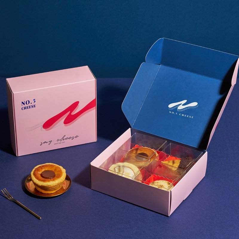 【5号起司】起司蛋糕综合组-B (4入装) - 蛋糕/甜点 - 新鲜食材 