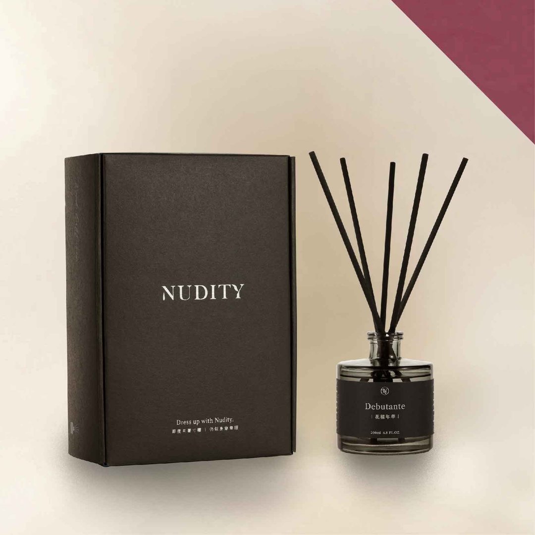 NUDITY | 扩香组 - 花样年华 Debutante - 香薰/精油/线香 - 玻璃 黑色