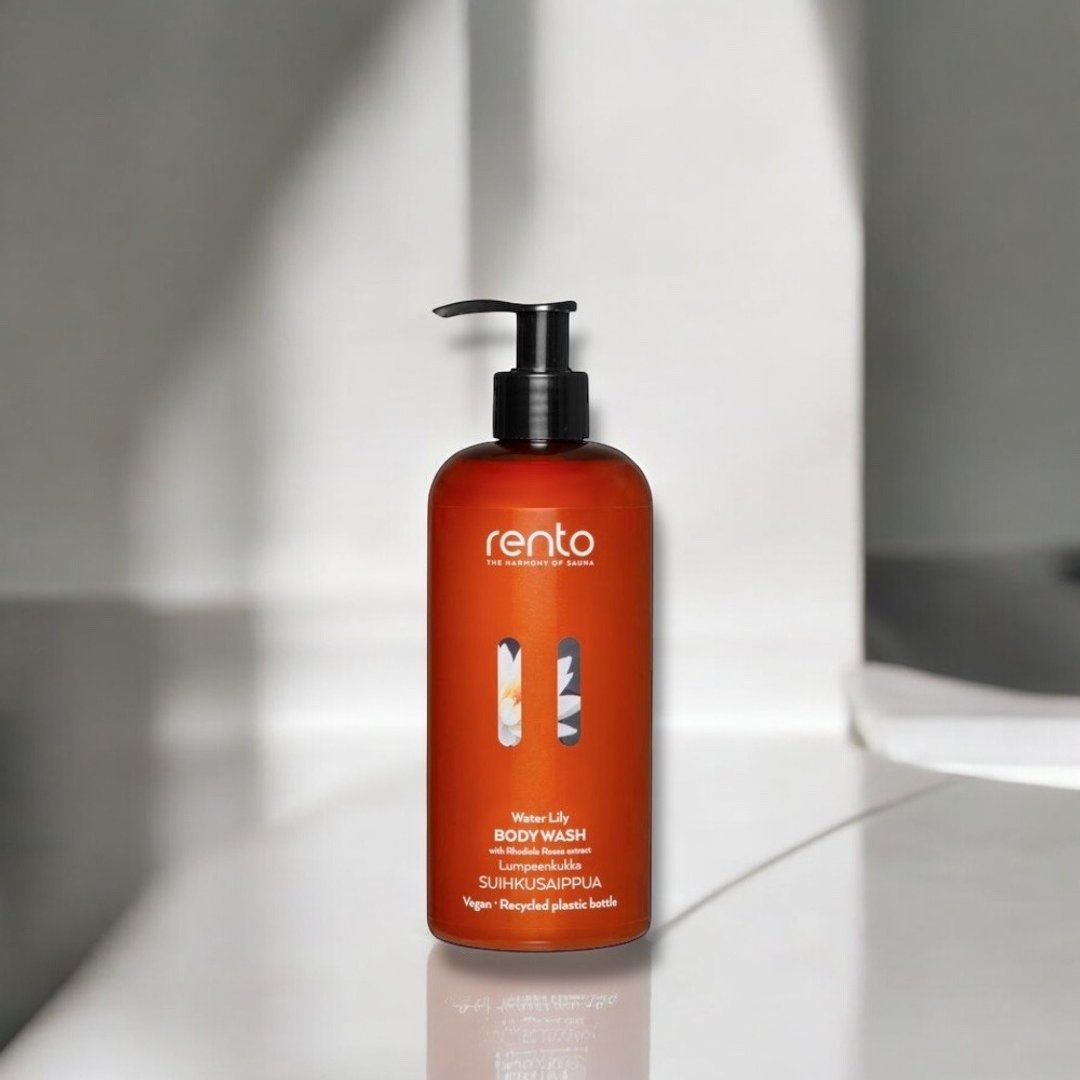 rento 沐浴露400ml/睡莲 - 沐浴用品 - 浓缩/萃取物 