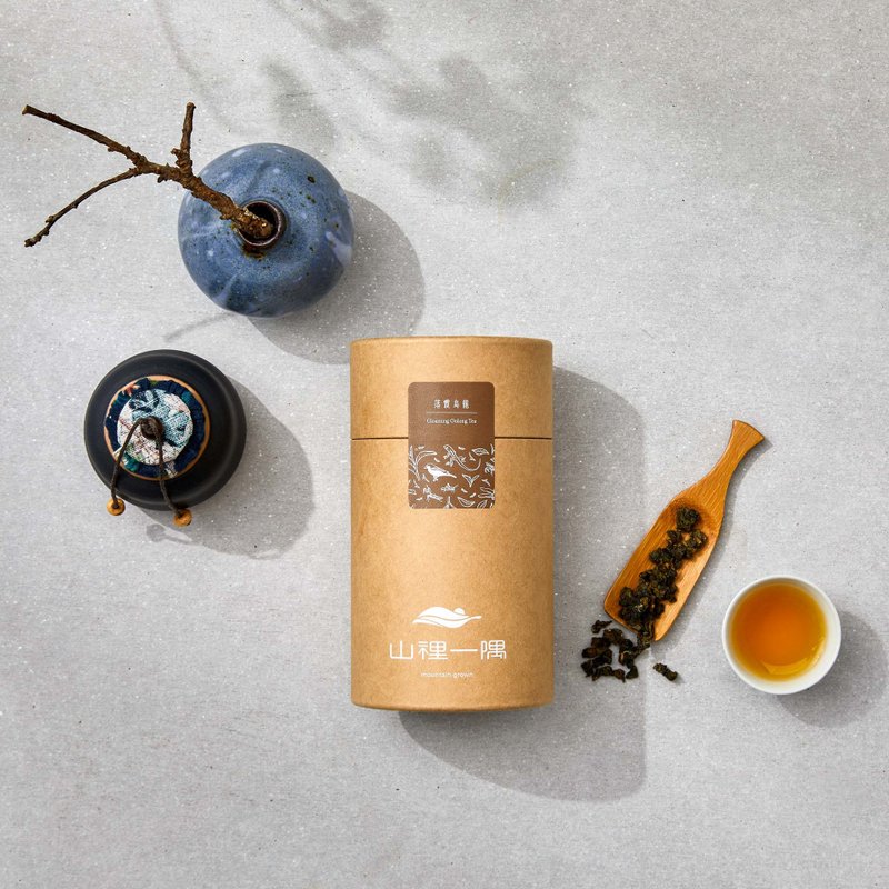 【自然农法茶叶】落霞乌龙 清甜奶香 手采无农药无化肥 - 茶 - 纸 卡其色