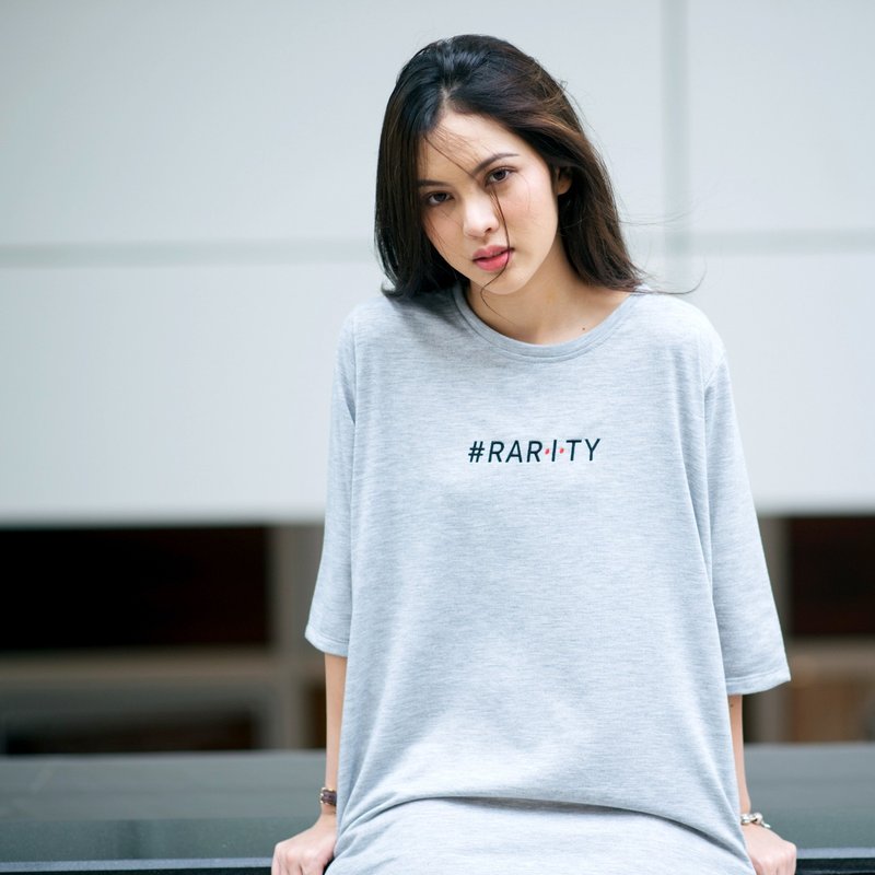 French Terry Cotton Dress - Rarity HG - 洋装/连衣裙 - 棉．麻 灰色