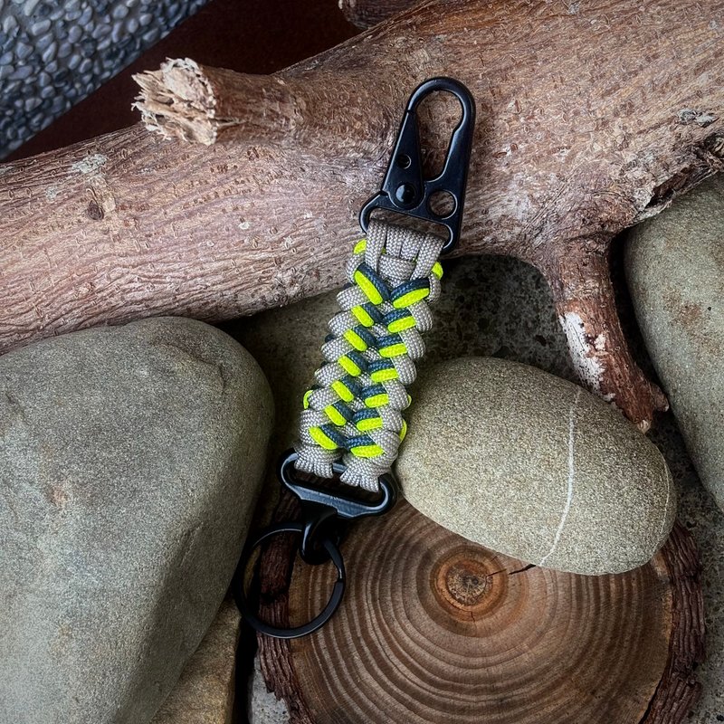 伞绳手作 定制化  伞绳钥匙圈 倾奇者 - 钥匙链/钥匙包 - 尼龙 