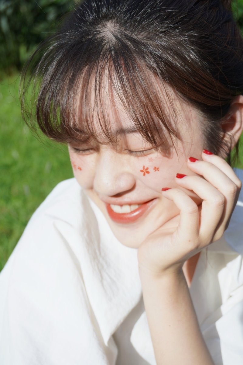 迷你彩斑-2入纹身贴纸 原创手绘设计 - 纹身贴 - 纸 多色