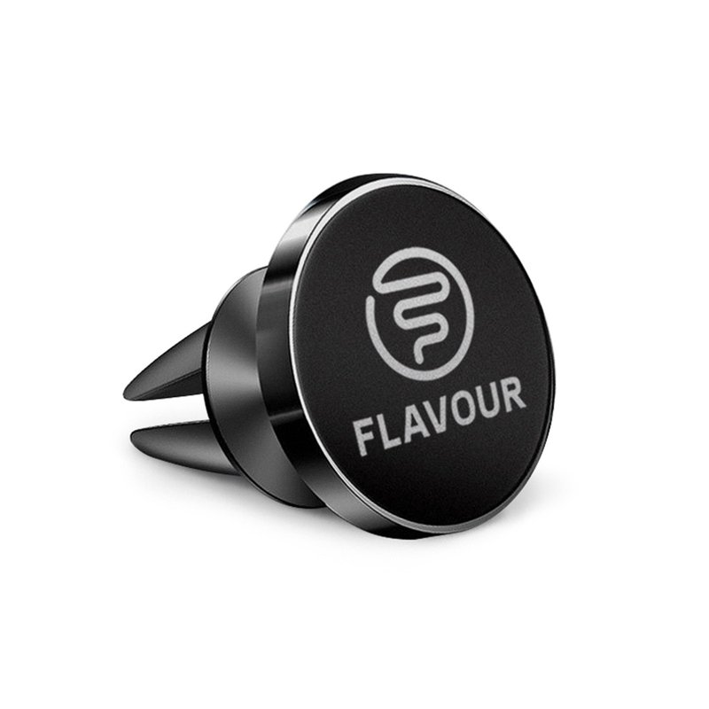 【FLAVOUR】出风口磁吸式架 (随身木质香氛盒专用) - 香薰/精油/线香 - 其他材质 黑色
