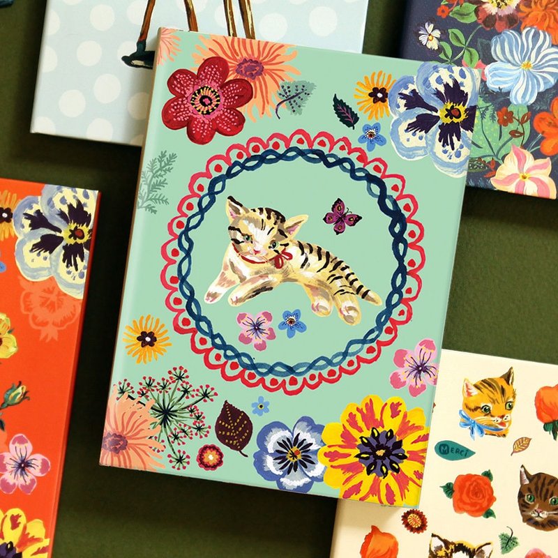 7321 娜塔莉万年历V2(周志)-淘气猫,7321-82634 - 笔记本/手帐 - 纸 绿色