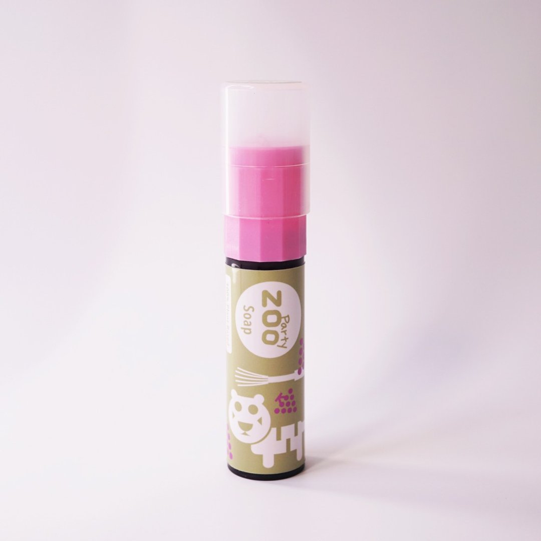 活泼闪闪虎爱吃葡萄 | ZOO 抗菌滋润香氛口袋肥皂 ( 便携式 ) - 肥皂/手工皂 - 其他材质 透明