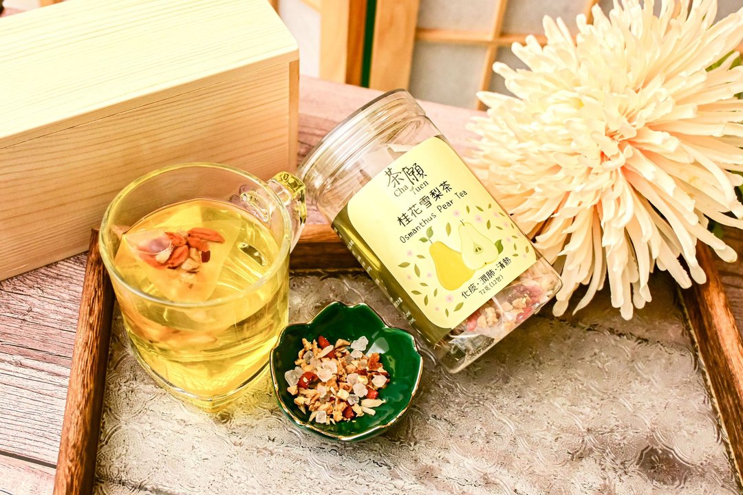 茶愿 - 桂花雪梨茶 (12包装) 清热化痰 生津润肺 - 茶 - 其他材质 