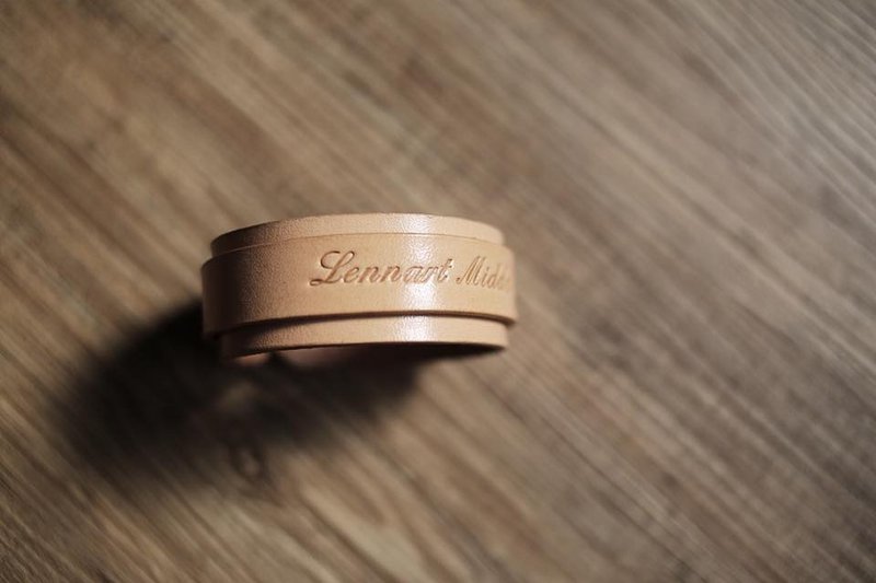 艺创小间 | 真皮手作手环 情侣手环 情人节 礼物 - 手链/手环 - 真皮 