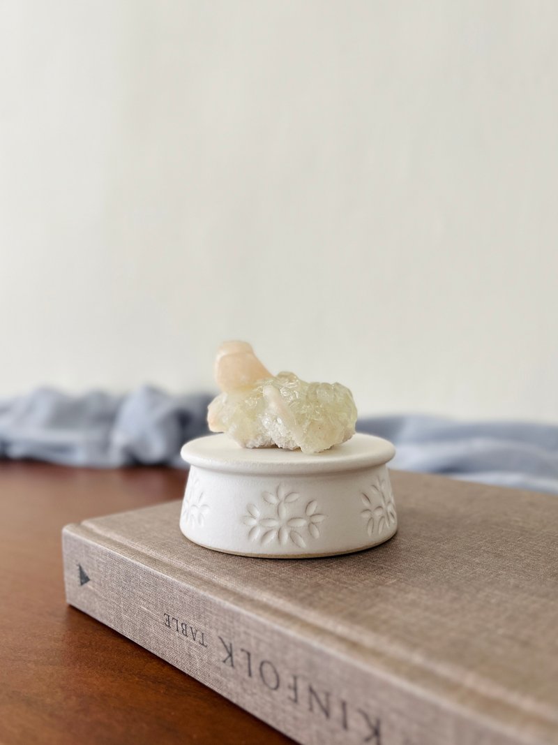 Déjà vu Ceramics 白色陶制展示台 - 摆饰 - 陶 金色