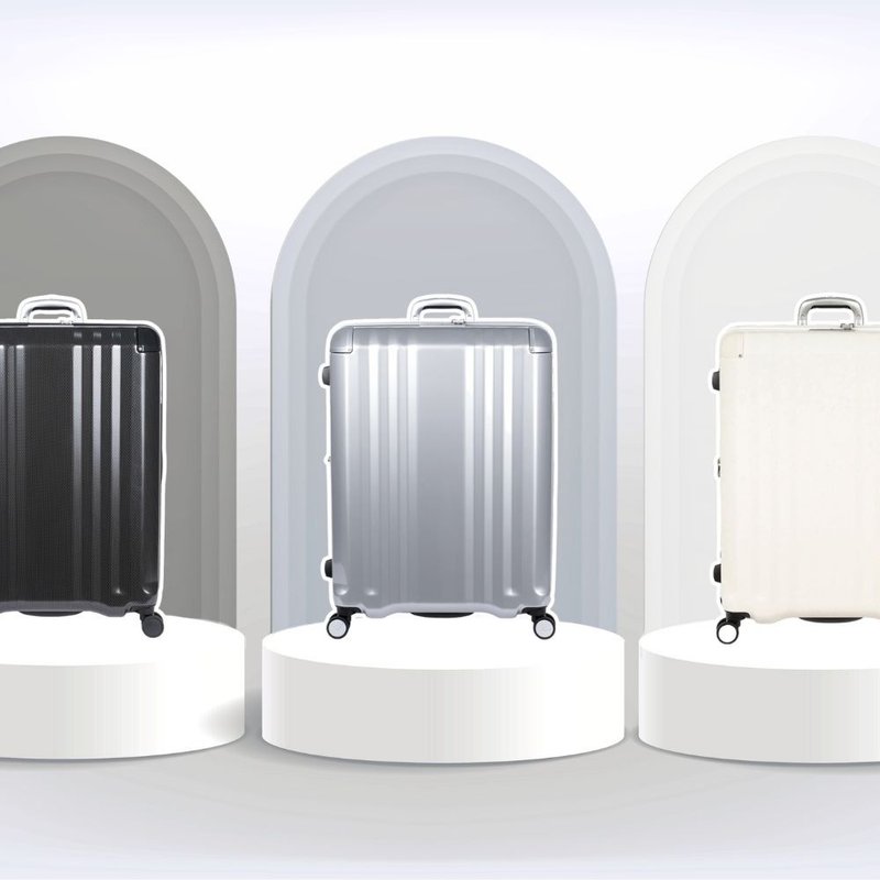 【A.L.I】28寸 Edge 一键即煞扩充型Hinomoto静音轮行李箱 - 行李箱/行李箱保护套 - 塑料 多色