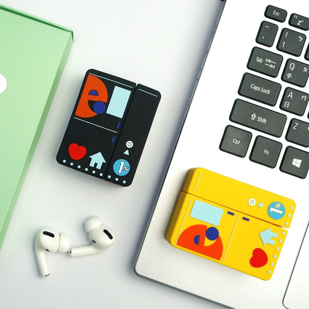 ECOCO AirPods Pro耳机保护套 - 耳机收纳 - 环保材料 黄色