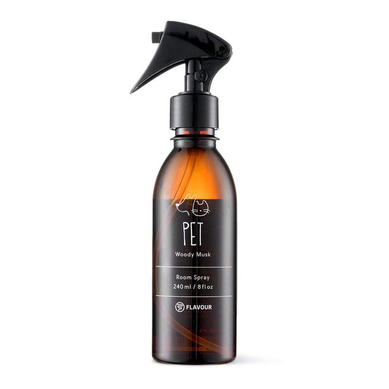 【FLAVOUR】PET | 香氛消臭喷雾 | 木质麝香调 - 香薰/精油/线香 - 浓缩/萃取物 