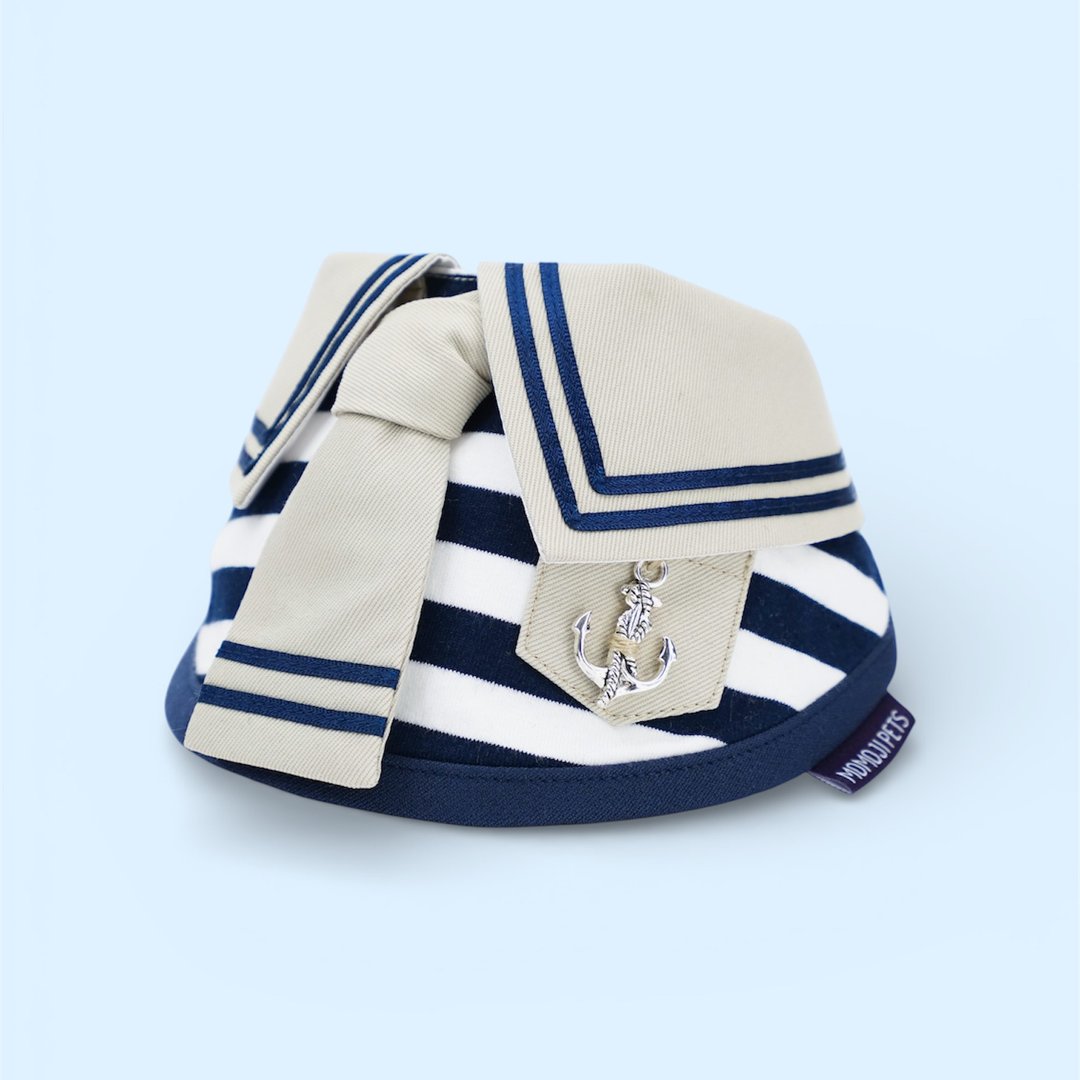 Santiano (2-Sandstone & Navy) | Pet Neckwear - 衣/帽 - 聚酯纤维 卡其色