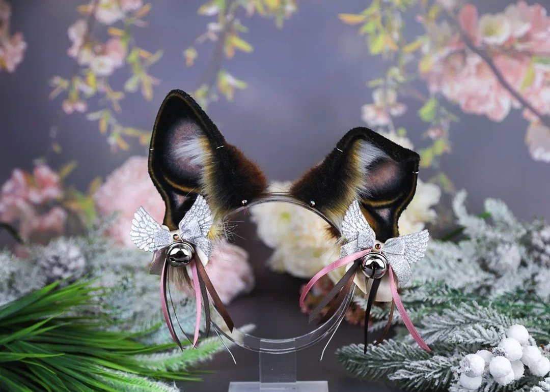 Angel Puppy Ears - 发饰 - 其他材质 咖啡色