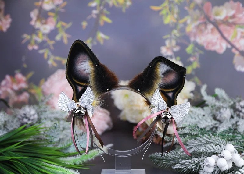 Angel Puppy Ears - 发饰 - 其他材质 咖啡色