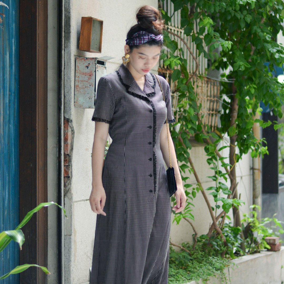 新小姐 |  日本古着洋服 - 洋装/连衣裙 - 其他材质 