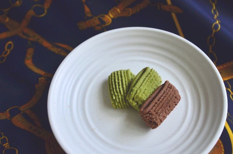 艾格蕾思酥 - 抹可波纹 - 手工饼干 - 新鲜食材 多色