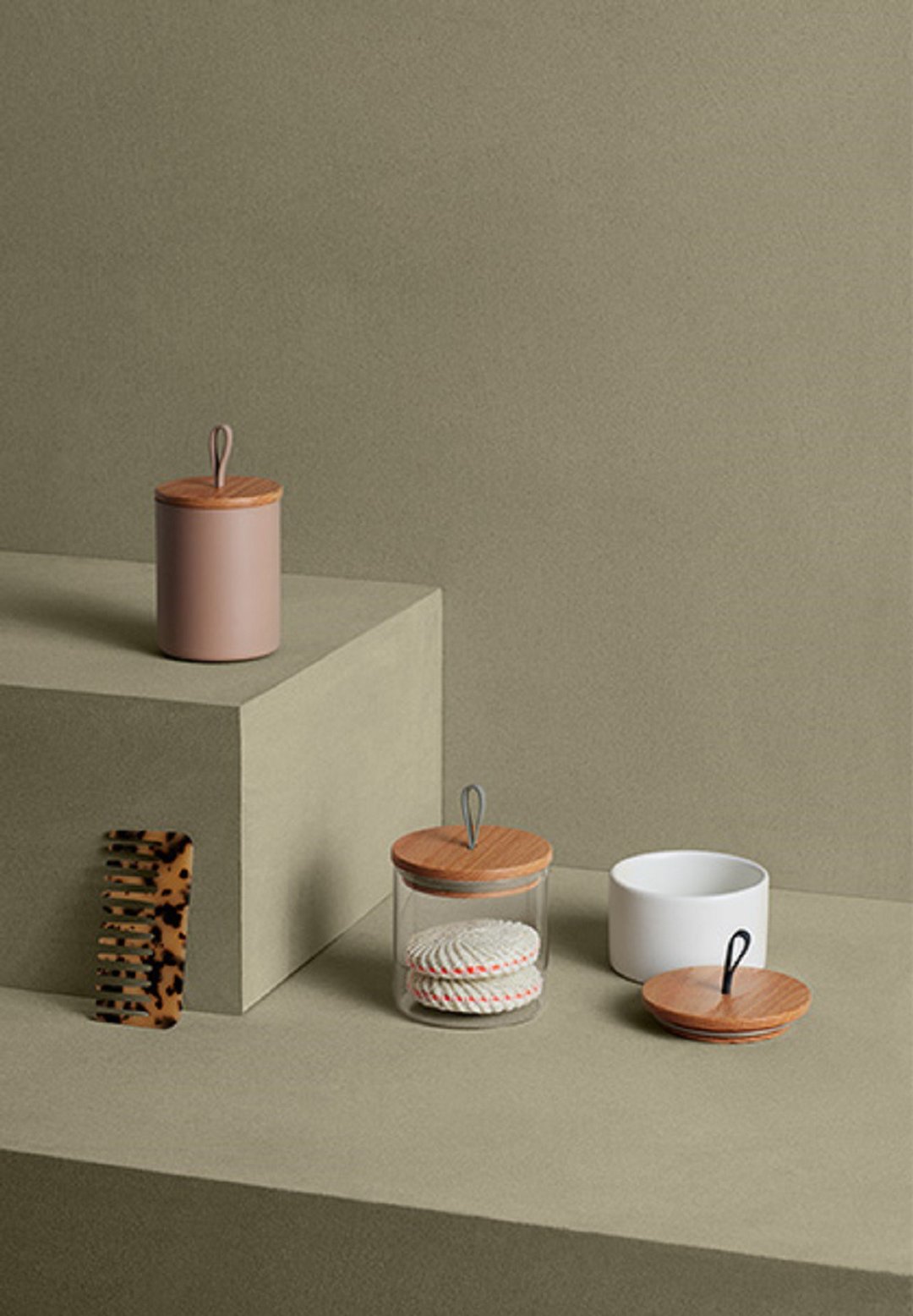Design Bite 陶瓷密封罐 - 收纳用品 - 其他材质 白色