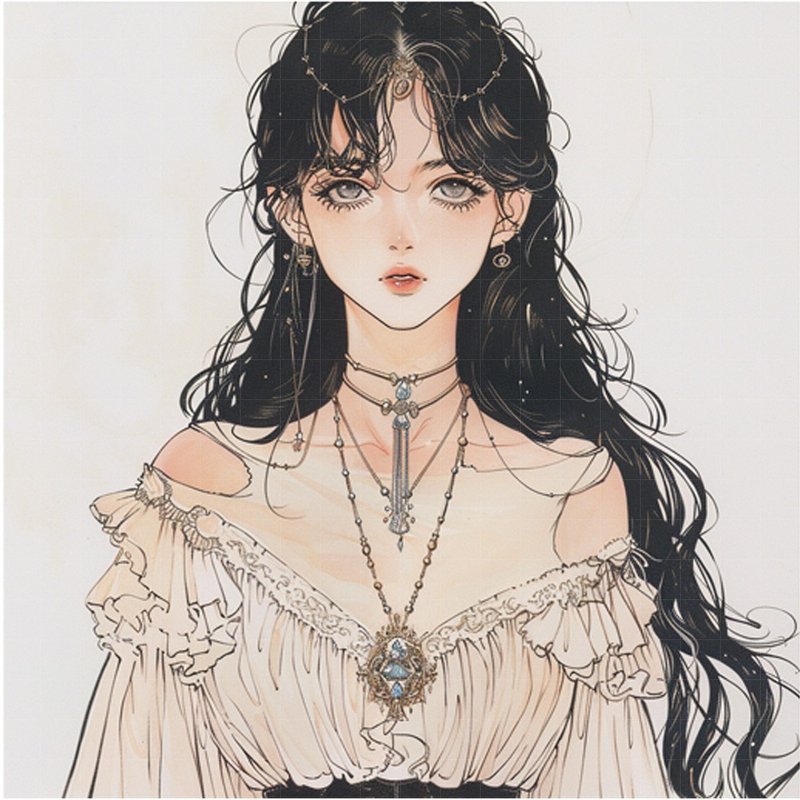 原创明信片 人物明信片 插画明信片 0002 乐园工作室 - 贴纸 - 纸 